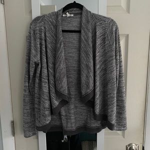 Aeropostale heather grey cardigan